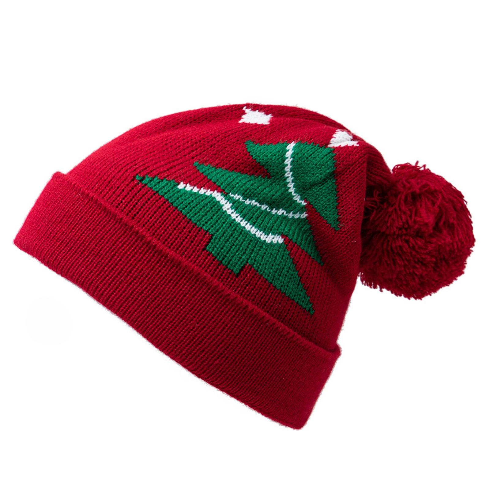 Girls Boys Christmas Hat Santa Hats Comfort Christmas Hats For Christmas Costume Party Supplies красный