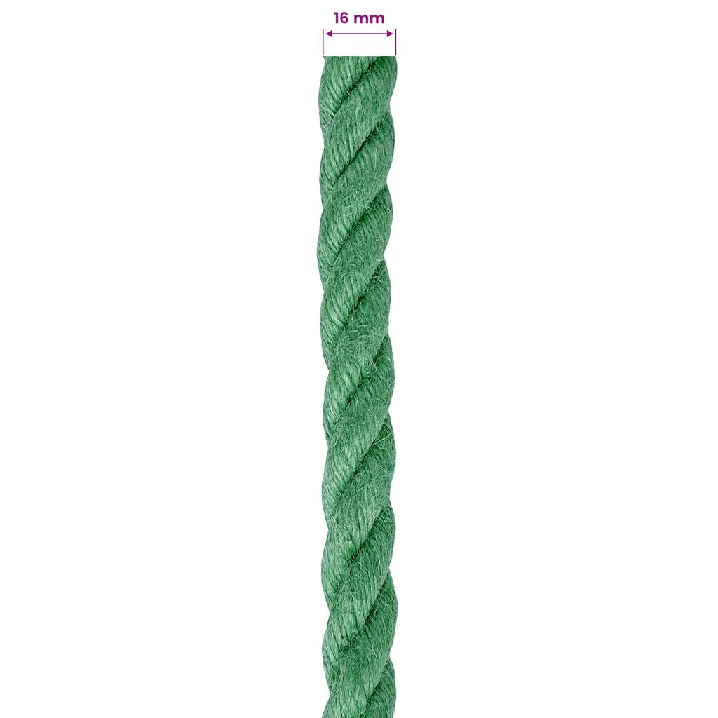 Jute Rope Green 100percent Tossa Jute