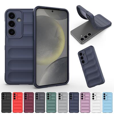 Capa de Silicone Líquido Macio Para Samsung Galaxy S26 S25 Plus S24 S23 Ultra S22 S21 FE A07 A06 A16 A26 A36 A56 A35 A55 5G Capa de Telefone Capa À Prova de Choque
