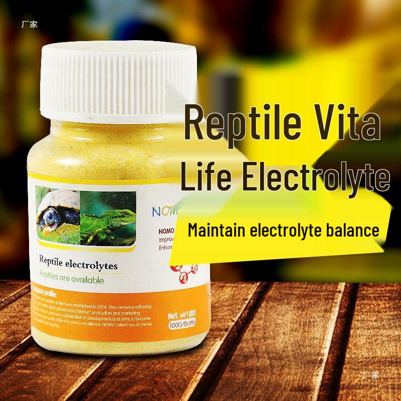 

Multidimensional Electrolyte Vitamin Water for Turtles and Reptiles: Cold Appetizer Protector