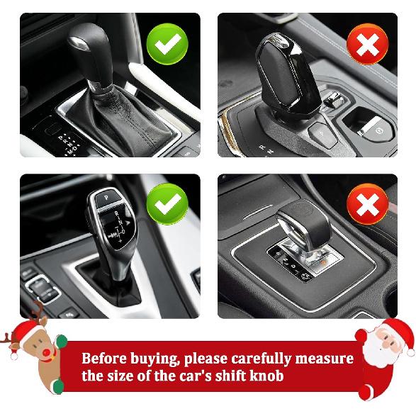 OFBAND Hoodie Car Gear Shift Cover,Christmas Car Decor Gear Shift Knob Cover for Manual/Automatic Shift Knob,Universal Interior Car Accessories