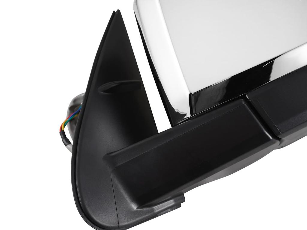 200 Series and 8th Generation Super GL Current Electrically Electrically Genuine Chrome Door Mirrors TRISTAR'S [Hiace 6th, 7th, S-GL Model] Folding,