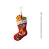Christmas Stocking Hanging Ornaments Cute Santa/Snowman/Elk Winter Decorations for Tree Home Party