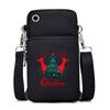 Christmas Christmas Printed Versatile Mobile Phone Bag Multifunctional Going Out Portable Messenger Bag