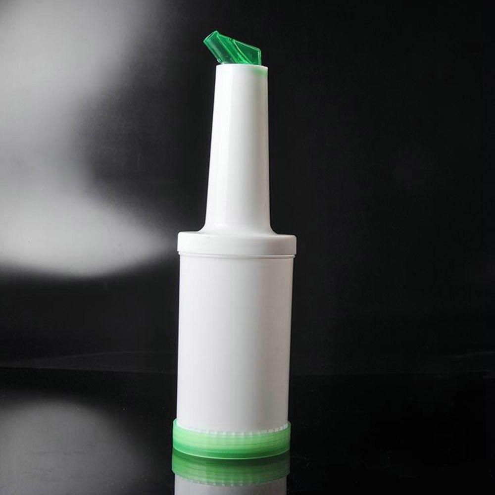 1L with Lid Summer Juice Bottle Plastic Cool Water Bottle Creative Juice Dispensers Containers