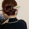 Wooden Hanfu Hair Chopsticks  Flower Hair Fork Elegant Chinese Style Hair Stick  Girls