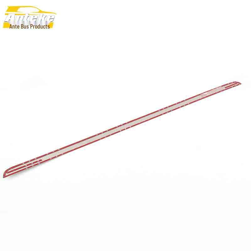 Citroen C4 Sega Tailgate Trim Sticker: Stainless Steel Rear Bumper Anti-Scratch Strip