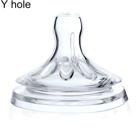 Anti Flatulence Silicone Wide Neck Baby Feeding Milk Bottle Natural Nipple Teat