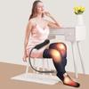 Air Compression Portable Leg Massager With Heat For Foot Calf Thigh Circulation With Portable Handheld Controller
