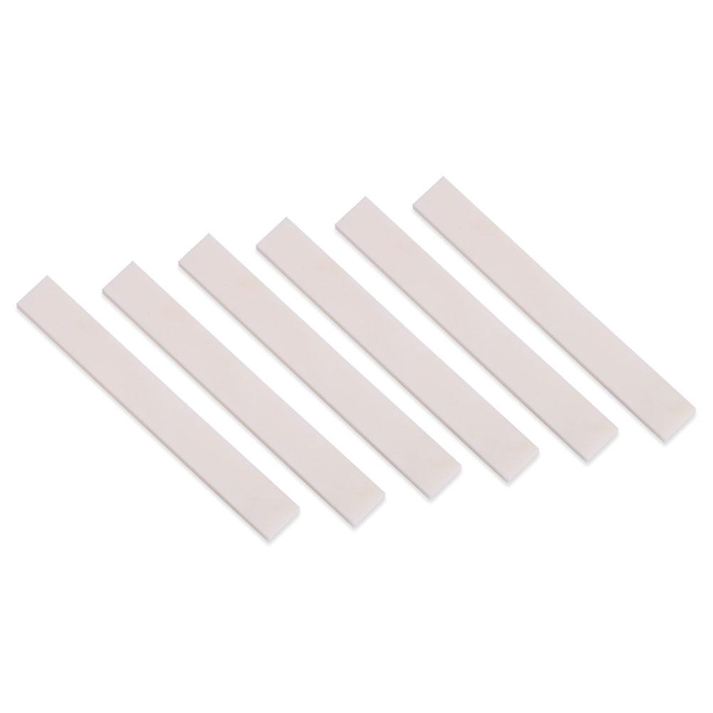 6 bucăți șa de pod de chitară osoasă pentru chitară clasică acustică, mandolină, banjo, ukulele