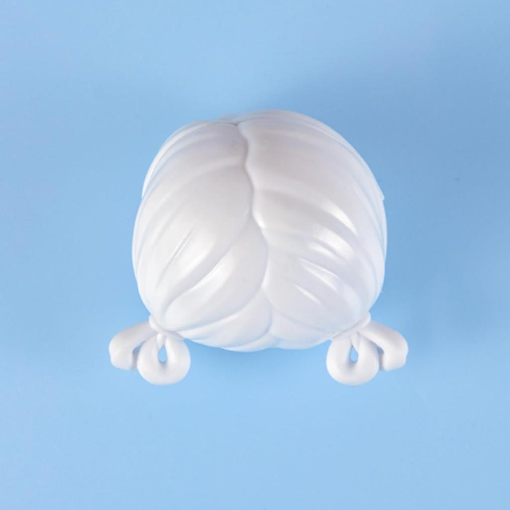 YMY Ob11 Obitsu Jointed Doll Head Toy BJD Head Accessories with Glass Eyes and Full Head Makeup for Halloween Boys and Girls 1/12