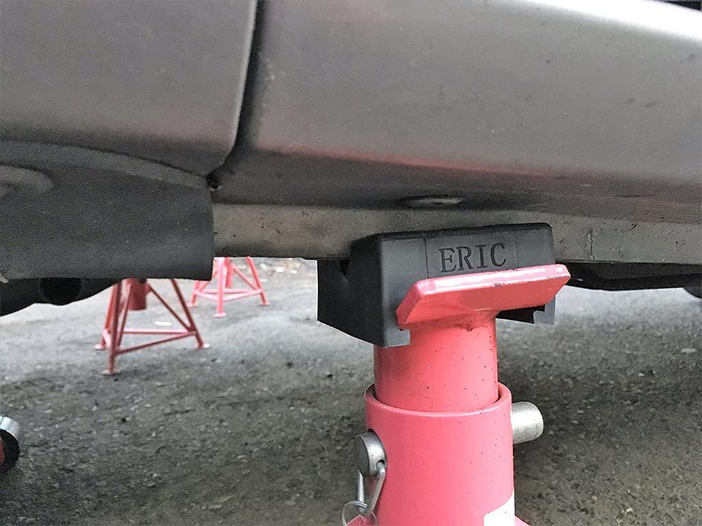 EK-70 Gummipuffer für Wagenheber-Ständer, Verbesserte Haltbarkeit, Stabile Wagenheber, EM-124, Gummipuffer, Gummiunterlage (2 Stücke)