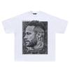 Neymar Neymarjr Heavy Cotton Printing Short-sleeved T-shirt American Retro Short-sleeved Couple Basketball Clothes Versatile