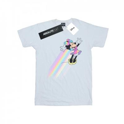 Womens/Ladies Minnie Mouse Whoosh Cotton Boyfriend T-Shirt