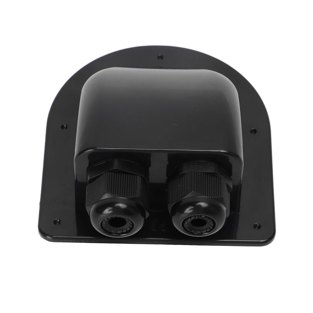 Solární kabelová průchodka Plastová Vodotěsná Dvojitá kabelová průchodka Vstupní kabelová průchodka Kryt Montáž pro