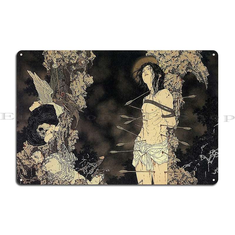 Takato Yamamoto Metal Sign Club Bar Cinema Club Custom Tin Sign Poster 20x30cm