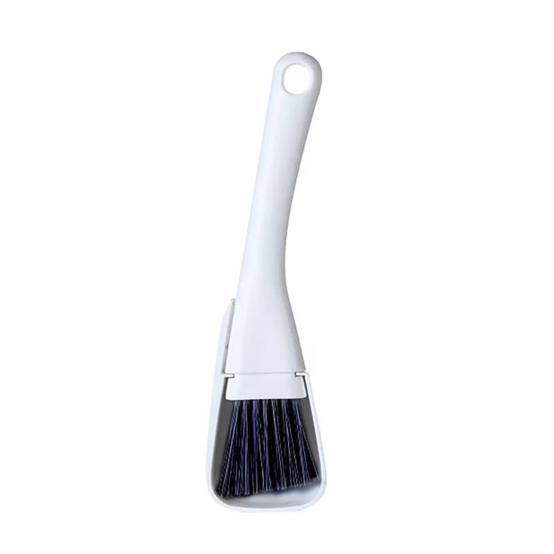Window Groove Cleaning Brush Windows Slot Cleaner for Door Floor Gap Keyboard Brush+Dustpan 2 In 1 Household Cleaning Tools Kit