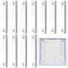 Magnetic Window Screen Clip Self-Adhesive Window Fixation Buckle for Mosquitoe Net Windows Doors Nail Free Insect Protection