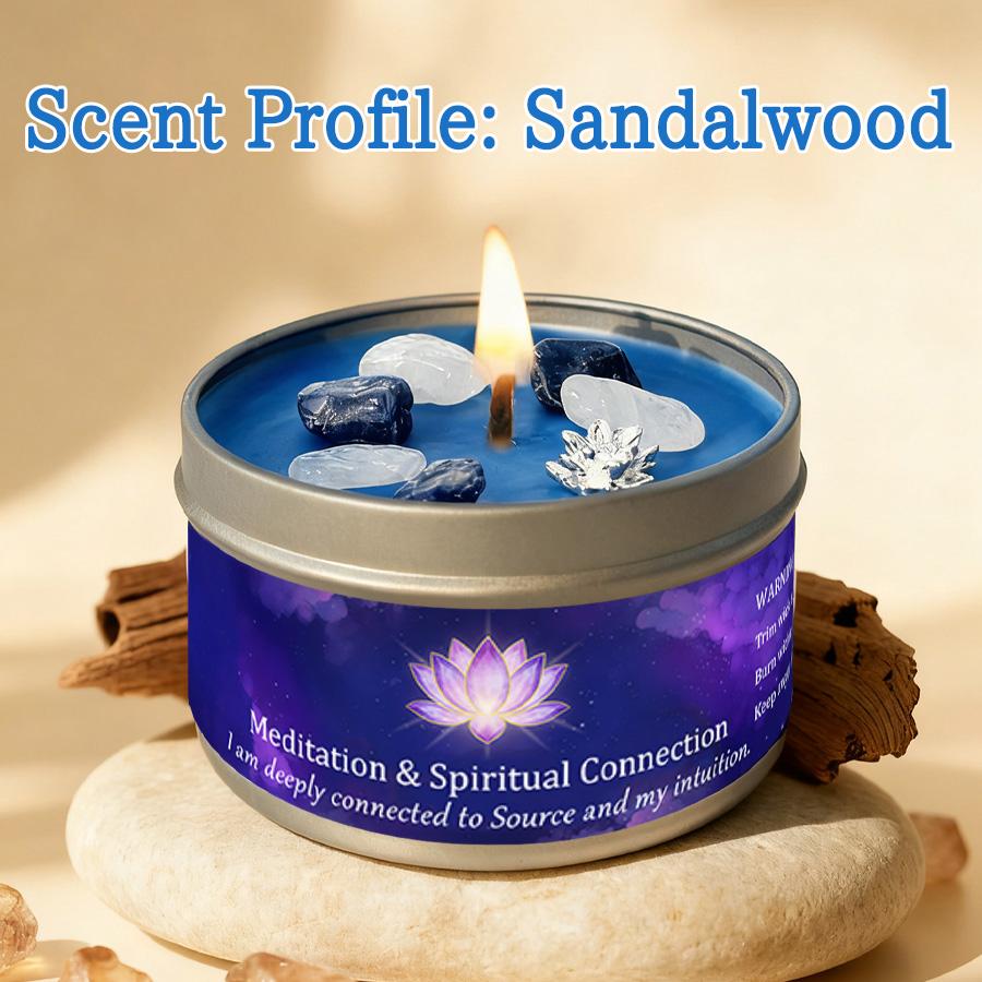 Scented Candles 3oz Law of Attraction Protection Manifestation Energy Boosting Christmas Home Decoration Candle Holders Gift