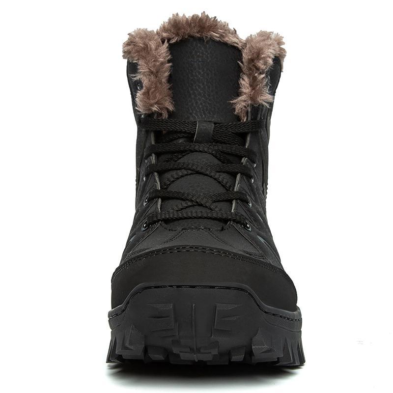 Plus Size 48 Winter Men Boots Russian Style Ankle Boots For Men Snow Boots Waterproof Winter Boots Men Botas Hombre Outdoor Hiking Boots