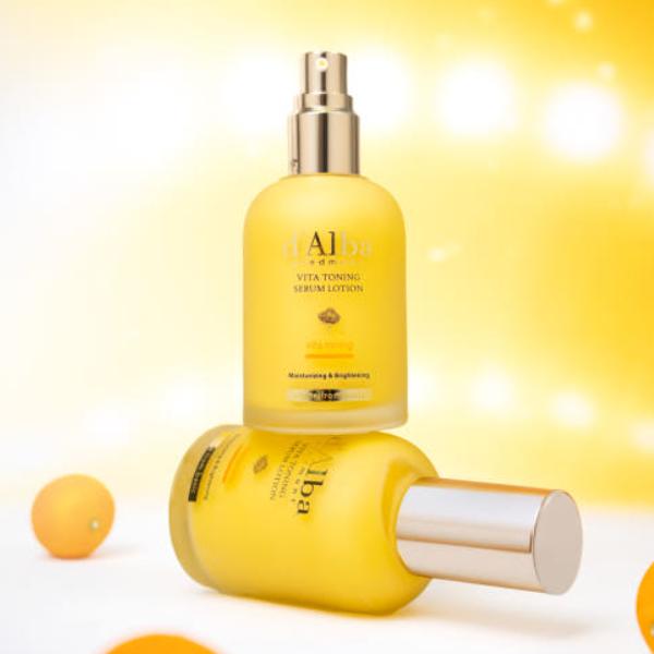 d'Alba Vita Toning Serum Lotion (100ml / 3.38 Oz) (3 Options)