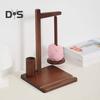 Wooden Yarn Spool Rack with Stable Base Smooth Edge Burr Free Versatile Yarn Ball Dispenser Stand Yarn Spool Rack