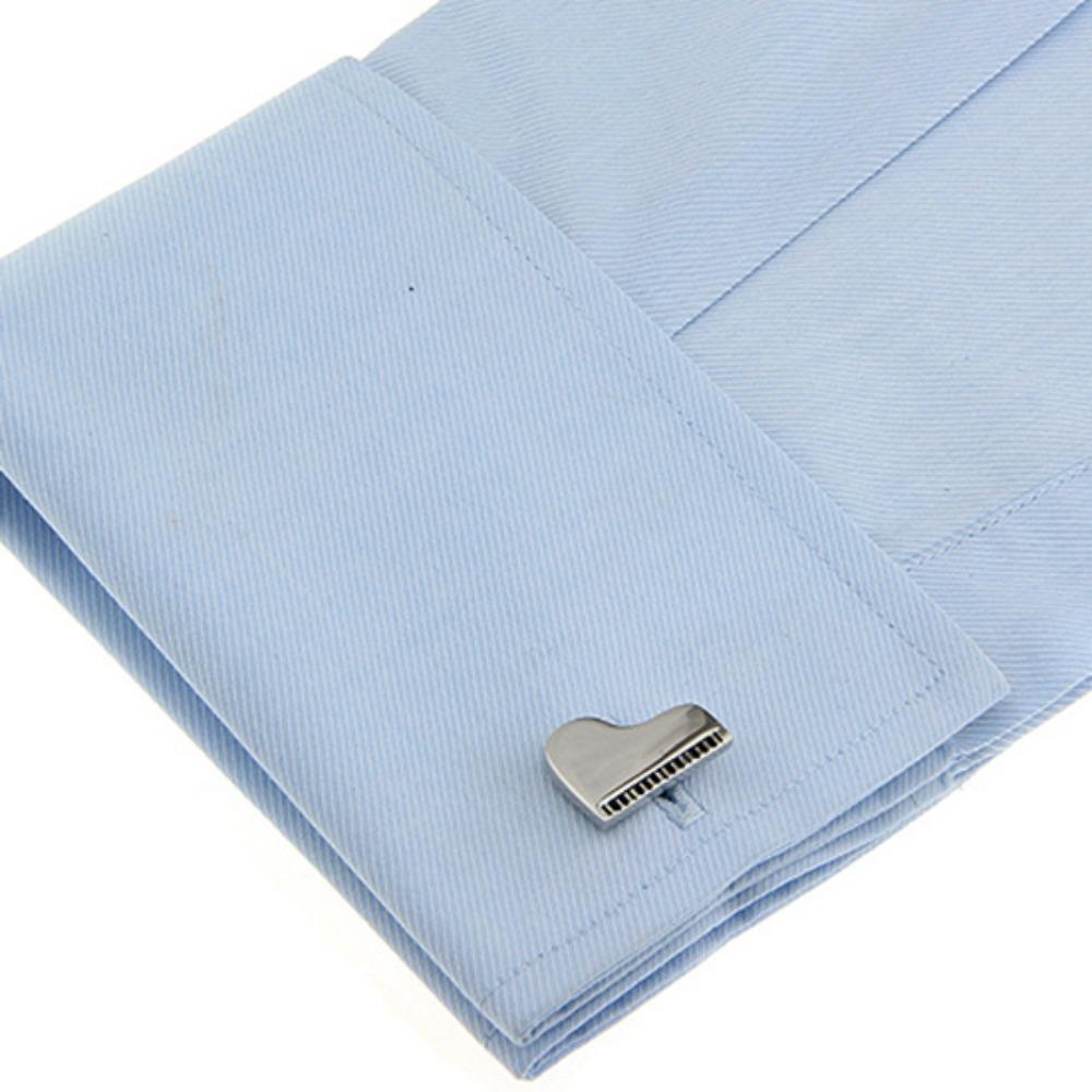 Drum Music Note Sleeve Button Treble Clef Music Instrument Series Cufflinks  Concert Accessories