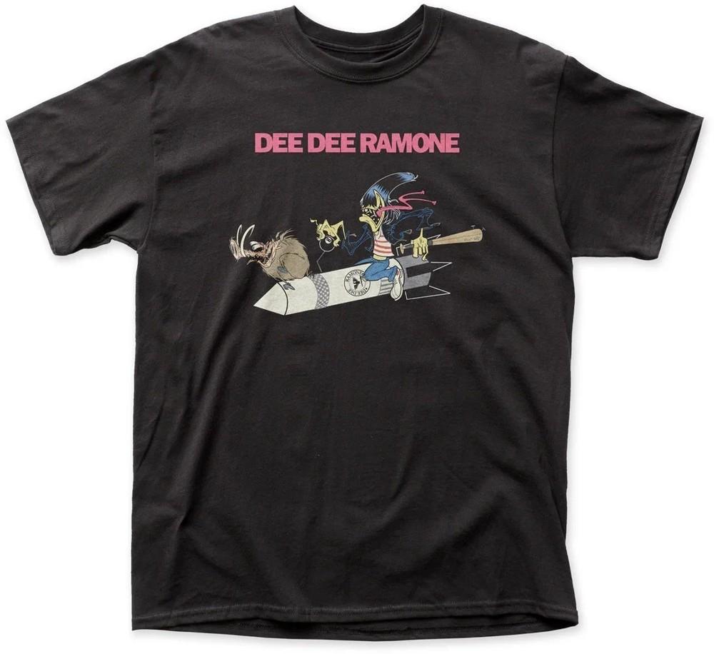 Футболка с принтом группы DEE DEE Ramone Хлопок Унисекс Все размеры S-4XL Унисекс Футболка L