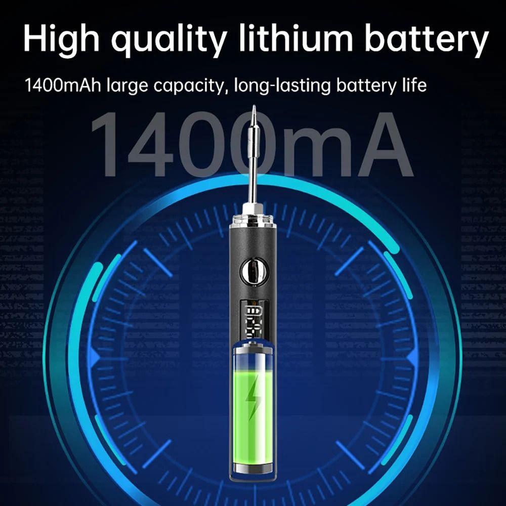 Plug and Play Electric Soldering Iron Fast Heat Conduction Wireless Soldering Iron  Welding