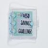 Cross-border Mini Cash Saving Binder: Loose-leaf Money Bag and Savings Challenge Book