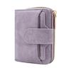 Fashion Zipper Short Wallet Waterproof Integrated Coin Purse High-end Stationery Bag Card Storage