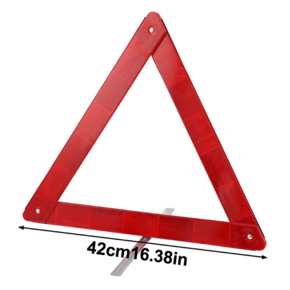 Reflective Reflective Triangle Foldable Road Safety Device Emergency Warning Triangle  Car Tripod