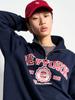 General Idea Man New York Cozy Half Zip Sweatshirt [Navy] / Sbd1U02004
