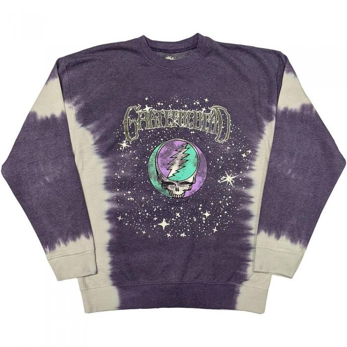 Grateful Dead Unisex Adult Cosmic Stealie Dip Dye Sweatshirt