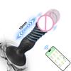 Thrusting Anal Plug Vibrator Butt Plug Male Prostate Massager Telescopic G Spot Vibrator Stimulator Sex Toys for Women Men 18+