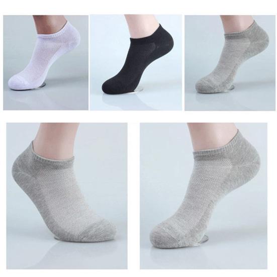 1 Pair Sport Socks Elastic Absorbent Nylon Unisex Sport Socks for Home