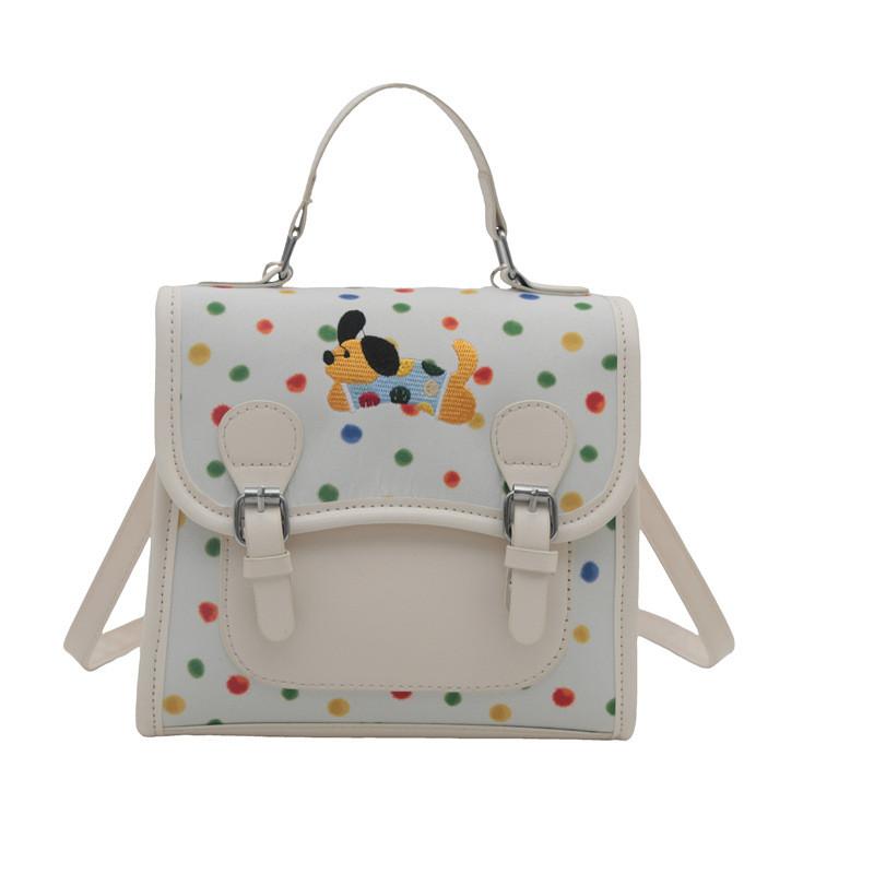 

Urban Modern Simple Large Cartoon Square Shoulder Bag For Womens Use Daily