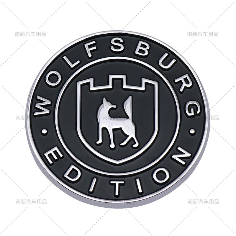 3D Metal Germany Wolfsburg Edition Logo Emblem Car Rear Trunk Sticker Front Grill Badge For VW GTI Golf 2 3 4 5 6 7 MK2 MK3 MK4 AY5