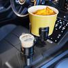Non-Slip Car Cup Holder With Compass Auto Styling Supplies Vehicle Water Cups Bracket  Car Interior