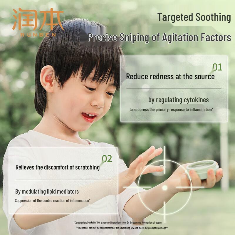 Runben Down Jacket Cleaning Wipes & Children's Soothing Cream Set