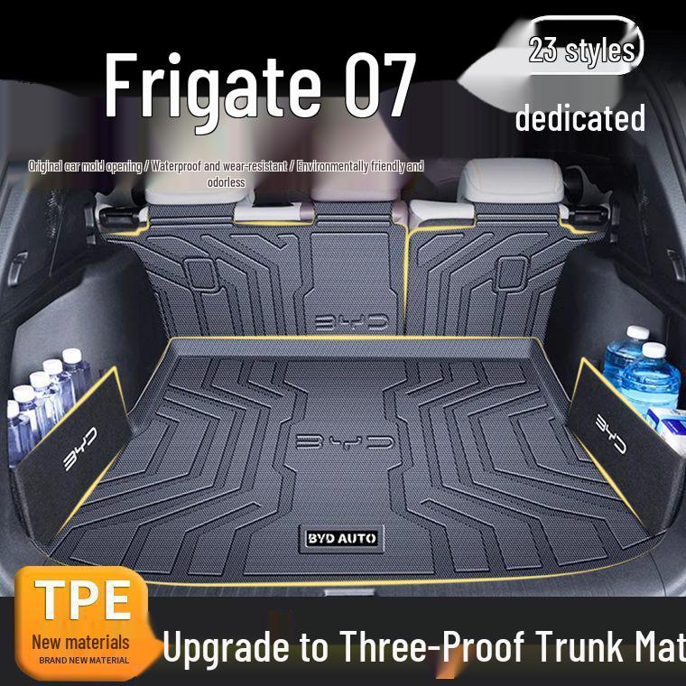 2024 Toyota RAV4 Bumper & Trunk Mat for Interior Modification