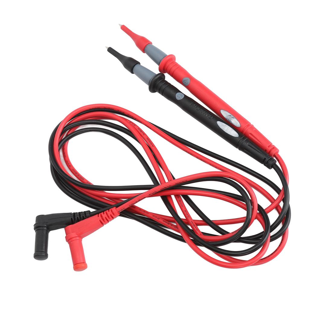 20Pcs Multimeter Test Cable Crocodile Clip Needle Probe Connecting Cable Test Hook 1000V
