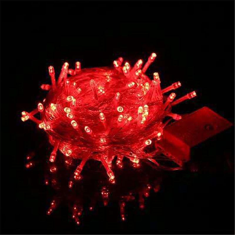 Dazzling 10m 100leds Multi-color Fairy String Lights Ideal For Weddings And Holiday Celebrations