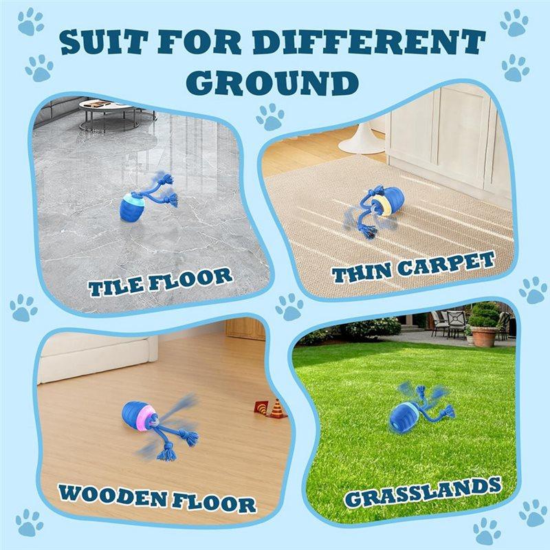 AS60-Interactive Dog - Motion Activated Balls For Medium/Large Dogs, Automatic Moving Dogs Ball For Boredom