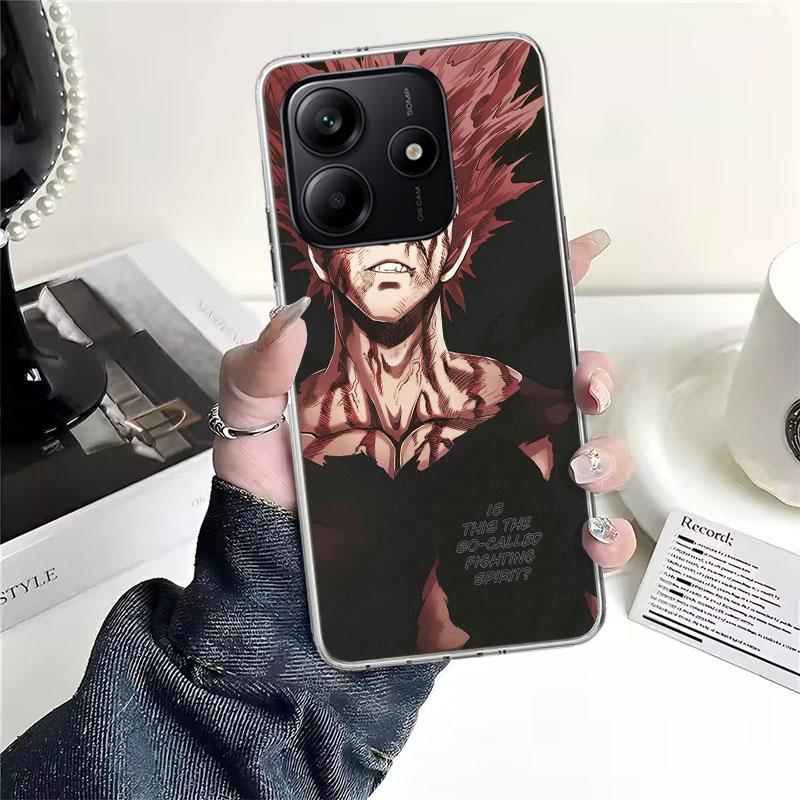 One P-Punch-Man Garou Soft Phone Case For Xiaomi Redmi Note 15 14 14S 13 12 Pro Plus 12S 11 11S 11E 10 10S 11T 5G Fundas Coque R