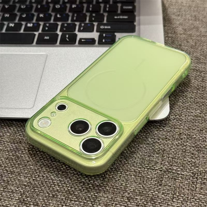 Transparent Frosted Soft Phone Case for Iphone Air 17 Pro Max 16 Plus 15 Pro 14 13 12 17 Pro Camera Lens Protective Fully-Covered Shockproof Cover