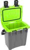 Pelican 20QT Elite Cooler Dark Gray X Green 20Q-1-DKGRYEGRN