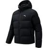 ANTA Variety Training Collection Down Jackets Men's Black Hooded Non Detachable Moderate 952647902-3