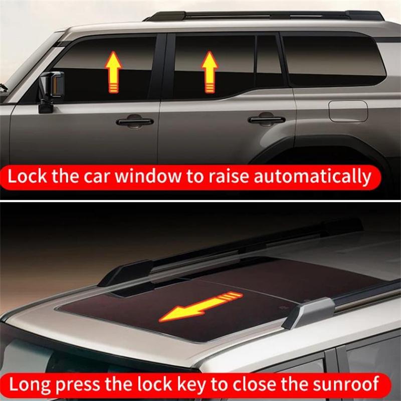 Car OBD Automatic Window Lifter For Toyota Prado LC250 2024 Land Cruiser One-Click Automatic Window Lifter Automotive Accessory