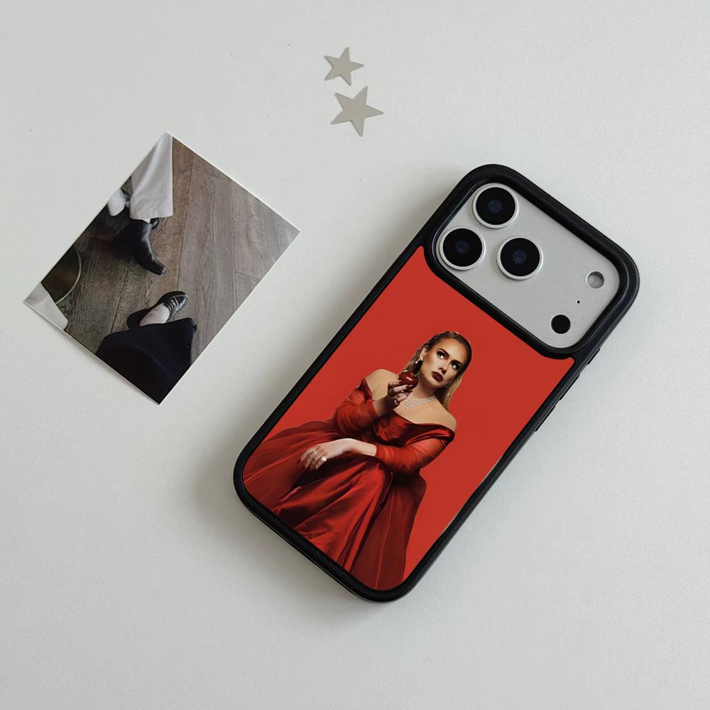 Singer A-Adele Phone Case For IPhone 17 Air 16 15 14 Plus 13 12 11 Pro Max Dual Tone Hard PC Fashion Protective Cover